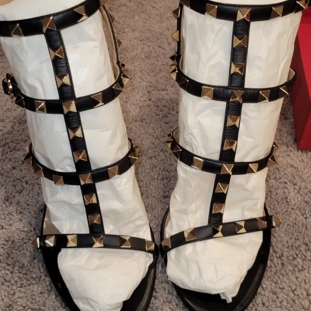 Valentino Rockstud stiletto sandals